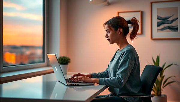  Как правильно сидеть за компьютером, чтобы не болела спина